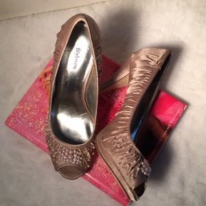 🤩Elegant🌟Style & Co. Satin Beaded Shoes